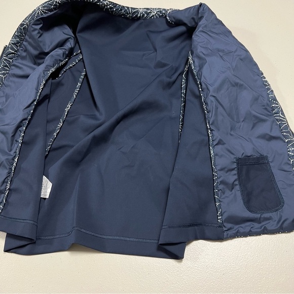 Lululemon Cardigan & Again Exploded Sashiko Star Inkwell Ghost / Inkwell - Picture 10 of 13